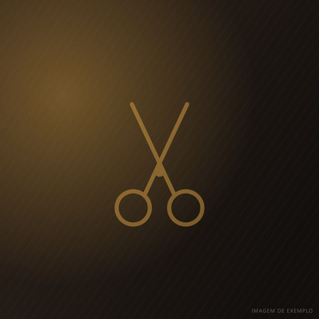 Corte degradê finalizado na Barbearia Exemplo
